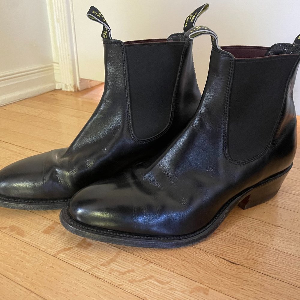 RM WILLIAMS black leather boots